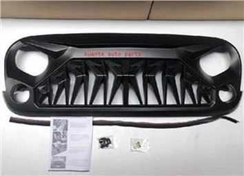 Jeep Frontgrill für 2007-2018 Jeep Wrangler Rubicon Sahara JK 2 und 4 Türen