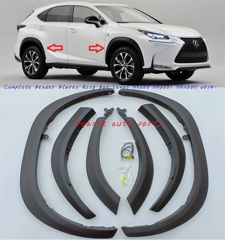 Kotflügelverbreiterung für Lexus NX200 2014