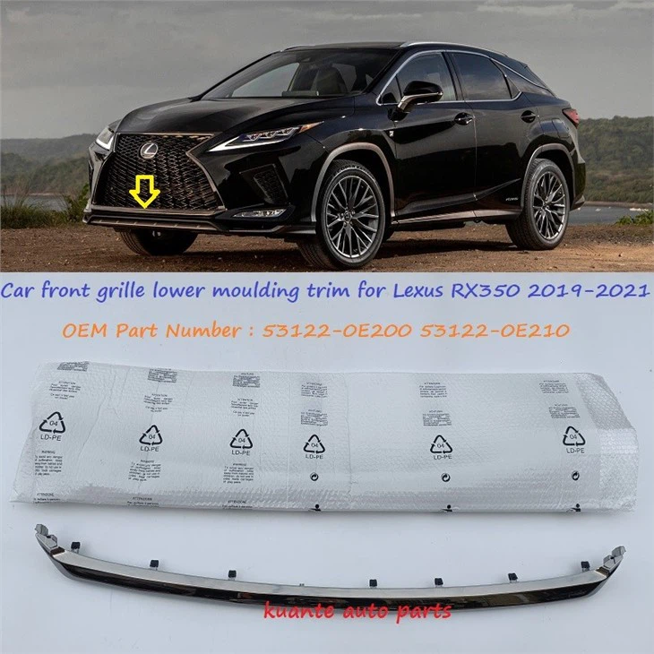 front grille moulding for Lexus RX350